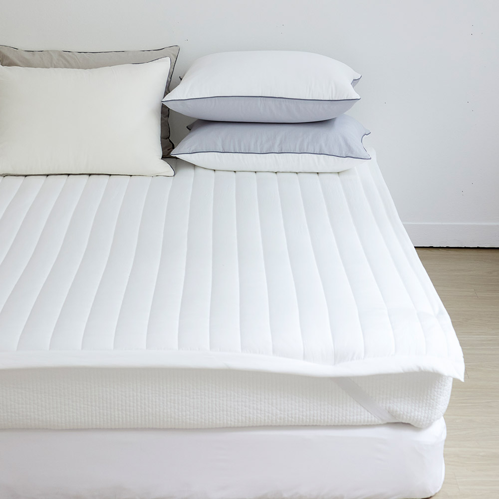 소프라움 앤 크리미 렌징 모달 워싱 누빔 고정밴딩 침대패드 슈퍼싱글 1+1