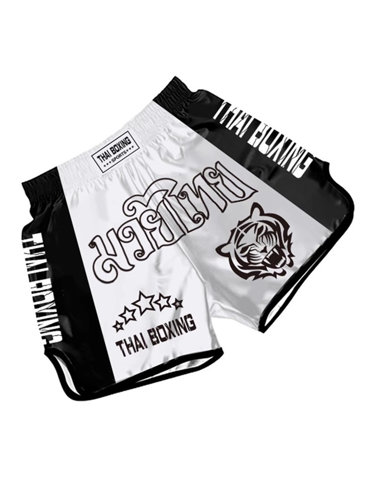UFC 팬츠 무에타이 트렁크 쇼츠 트레이닝 권투 복싱 MMA 격투기 스포츠 - 상세 이미지 2