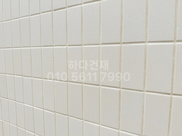 아이콧료와 안센트타일 505 가로결 시공사례 / 하다건재 아이코트료와 ICOTRYOWA 일본타일