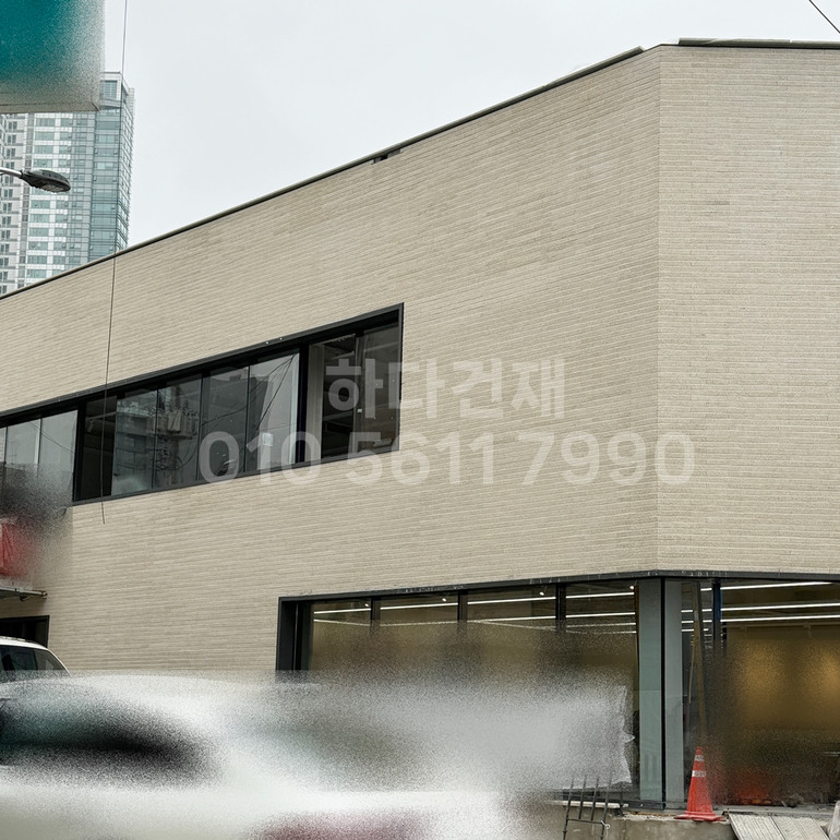 사비석타일 천연석타일 500x50x18~20T / 하다건재 사례