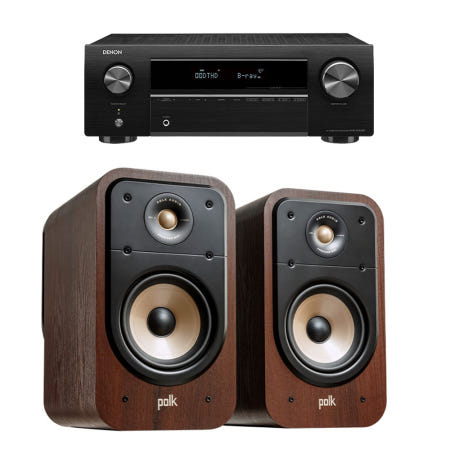 데논 데논 AVR-X250BT + 폴크오디오 ES20 블루투스 하이파이 AV 오디오