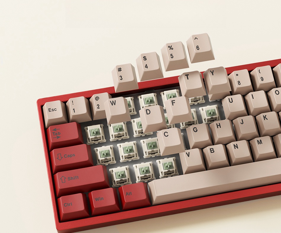 Luminkey 65 알루미늄 기계식 무선 키보드 키트 - 상세 이미지 4