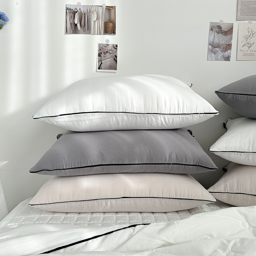 알러지케어 먼지없는침구 순면 50x70cm 베개커버