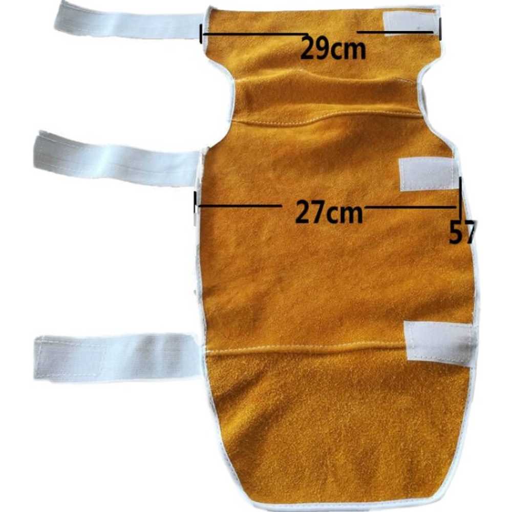 용접 다리 보호대 화상방지 단열 덮개 난연성 발토시 32cm - 상세 이미지 5
