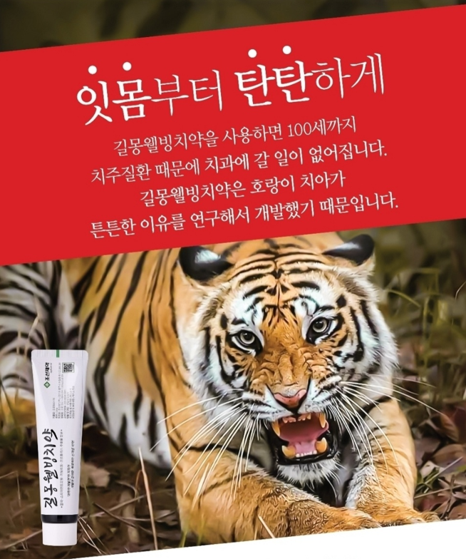 [1+1]길몽웰빙치약 총 8개 발송 - 상세 이미지 5