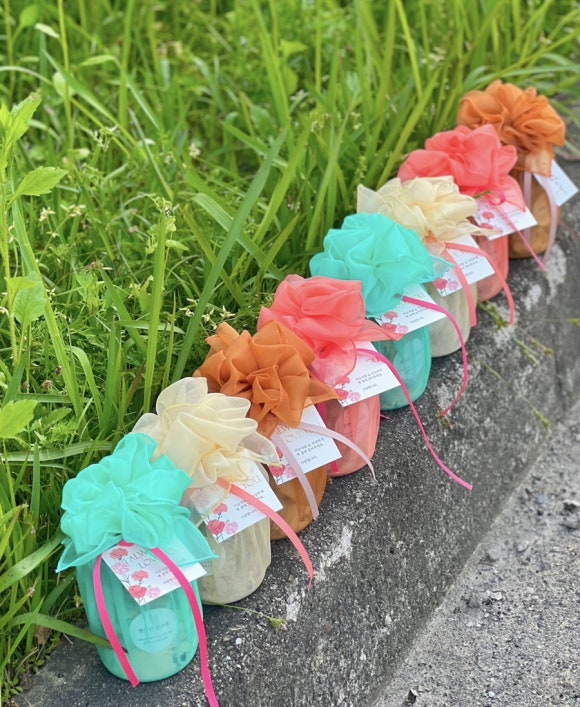 해아린 콩고물도라지정과 추석 선물 부모님 간식 보자기포장 - 상세 이미지 3