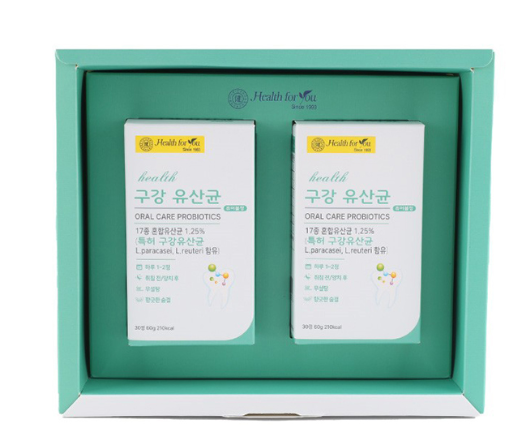 구강유산균100억2개월분 잇몸유산균 츄어블 60정 - 상세 이미지 2