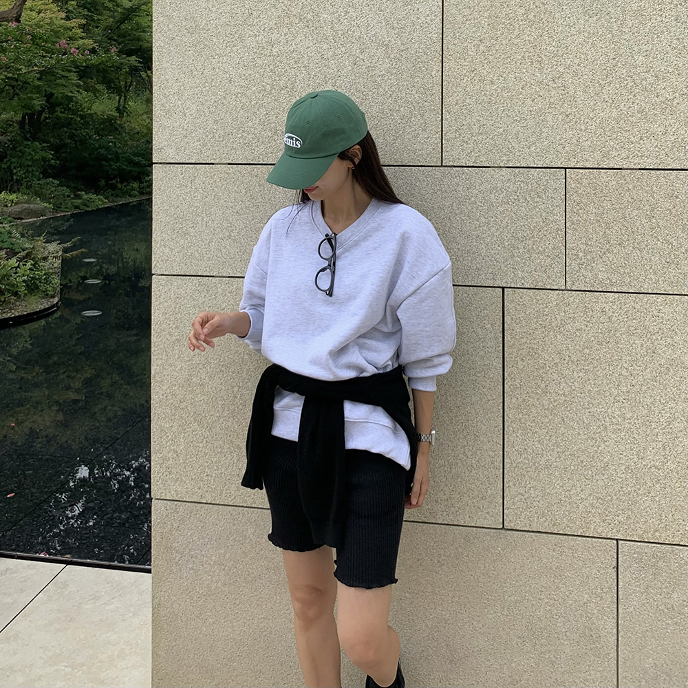 마카롱 밴딩 5부 바이커 팬츠 - 4color 상세 이미지 4