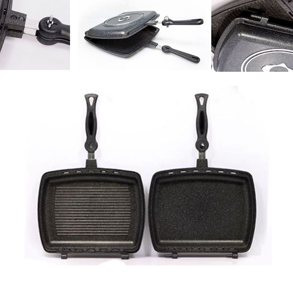 직화 생선구이 양면팬 스텐 음식냄새제거 열효율 후라이팬