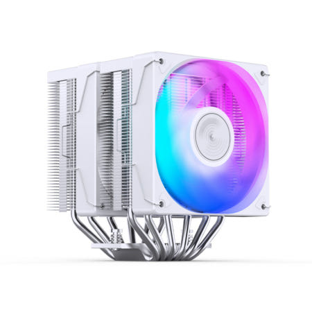 존스보 JONSBO CR-3000E RGB 듀얼타워 공랭 CPU 쿨러 (화이트)