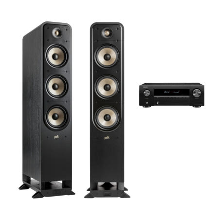 데논 데논 AVR-X250BT + 폴크오디오 ES60 블루투스 하이파이 AV 오디오