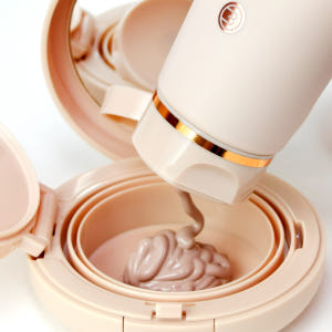 국내생산 비큐셀 메쉬망 매쉬망 쿠션 공용기 공병+항균 루비셀 퍼프 2개 솔직 후기 | 피부 타입별 분석 - 상품 이미지 4