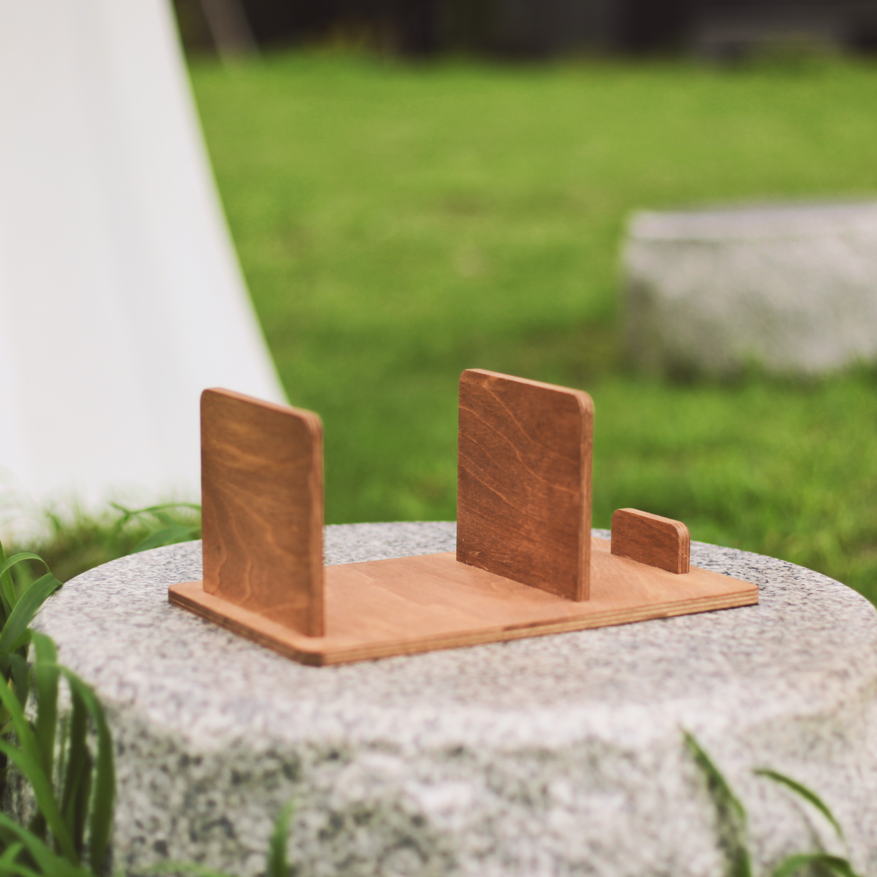 우드 원목 간이 미니 책상 책꽂이 선반 정리함