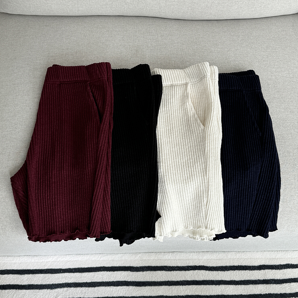 마카롱 밴딩 5부 바이커 팬츠 - 4color 상세 이미지 40