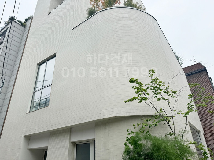 아이콧료와 안센트타일 505 가로결 시공사례 / 하다건재 아이코트료와 ICOTRYOWA 일본타일