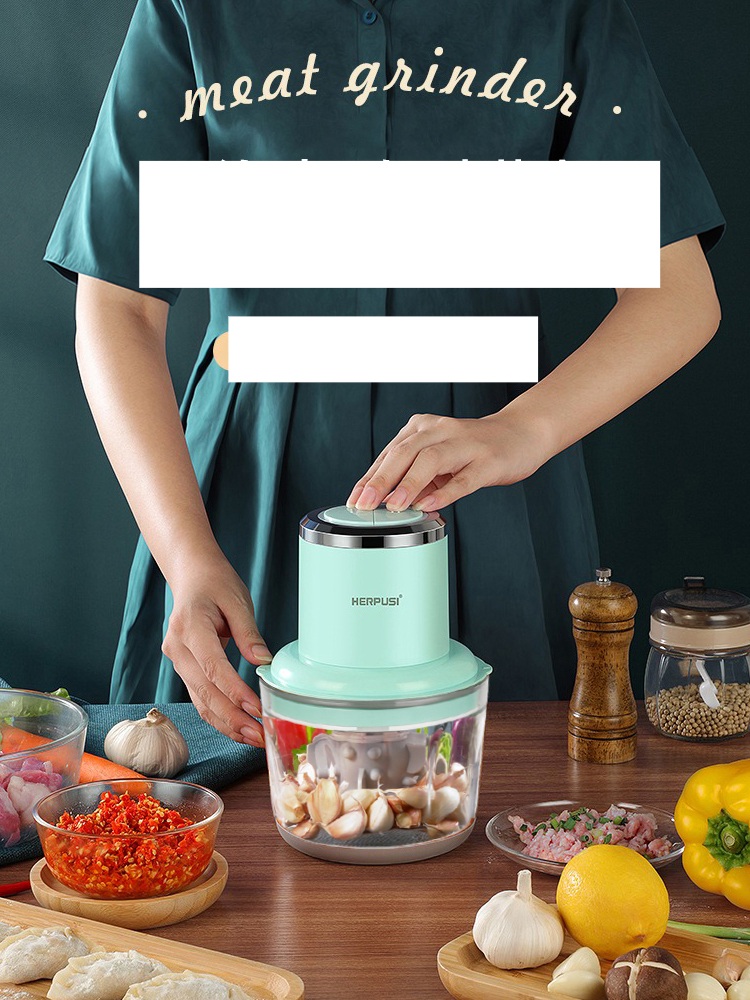 마늘까는기계 박피기 가정용 껍질 전동 무선 전기 충전식 1.2L 유리 + 리머 - 상품 이미지