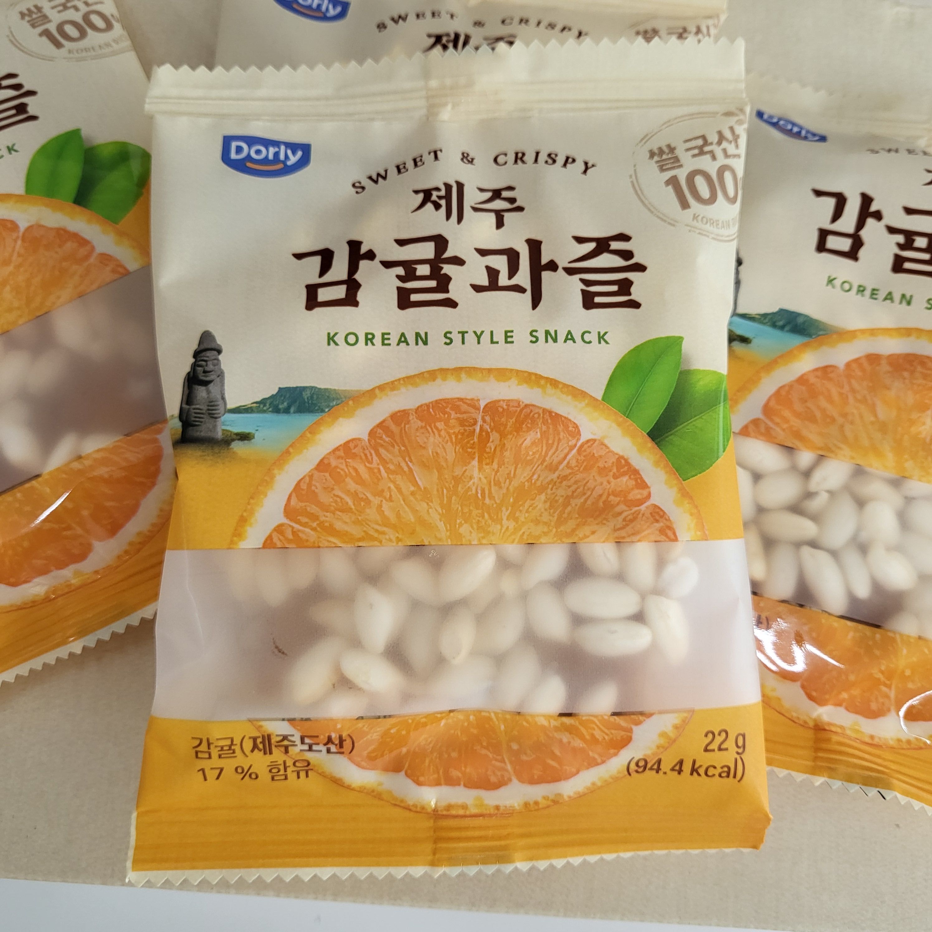 돌리 Dorly 돌리 제주 감귤과즐 22g X 30봉 전통과자 명절선물 코스트코 - 상세 이미지 4