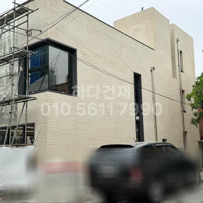 사비석타일 천연석타일 500x50x18~20T / 하다건재 사례