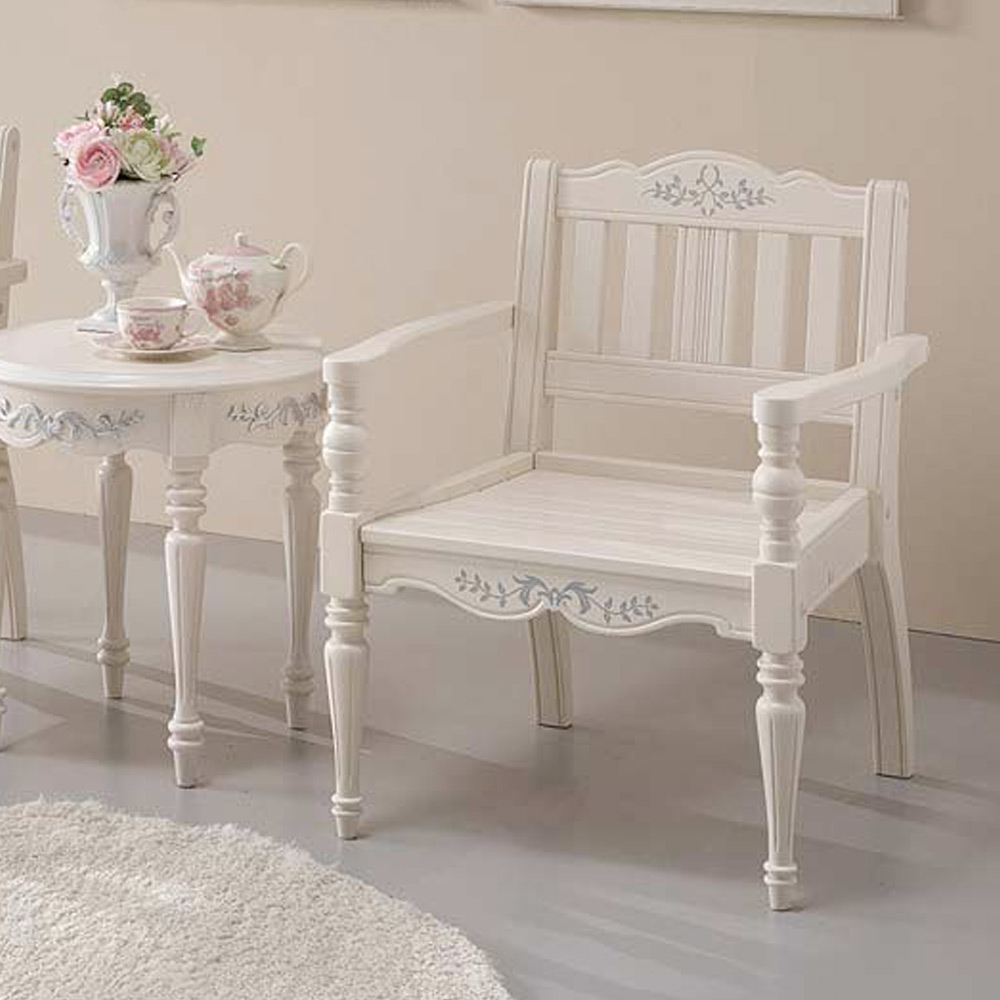 CR1K 튤립 원목 1인 벤치소파