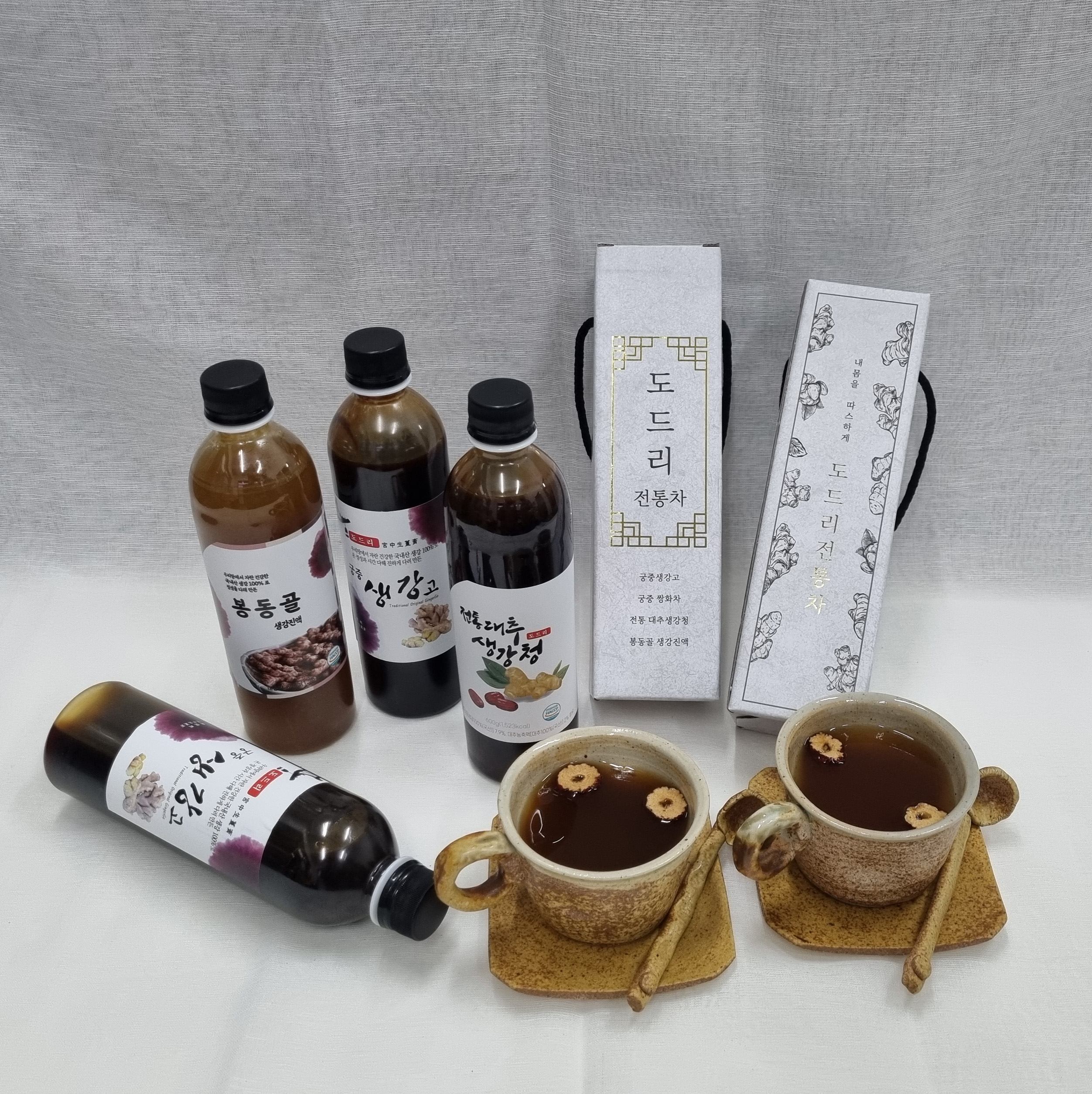 도드리 대추 생강청 수제 꿀 생강진액 생강차 600g - 상세 이미지 3