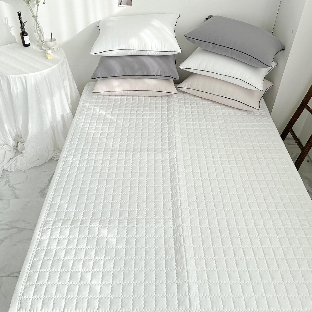 알러지케어 먼지없는침구 순면 논슬립 카페트 침대패드