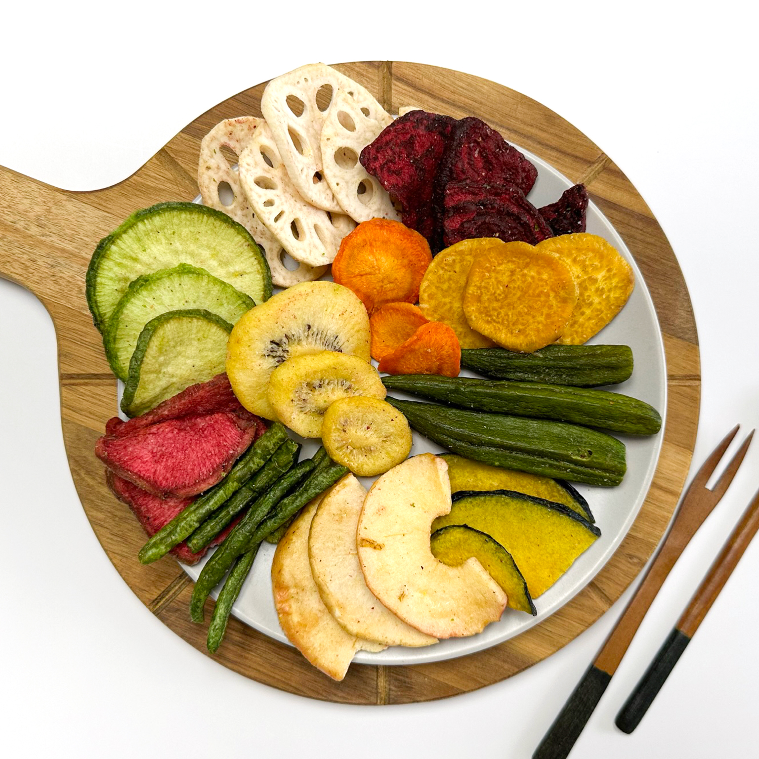 말린마켓 과일 야채칩 믹스 200g - 상세 이미지 4