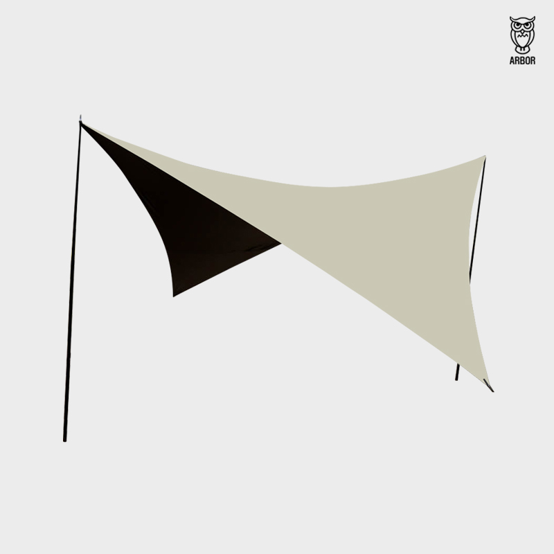 아버 아웃도어 와일드 윙 타프 캠핑 블랙코팅 방수