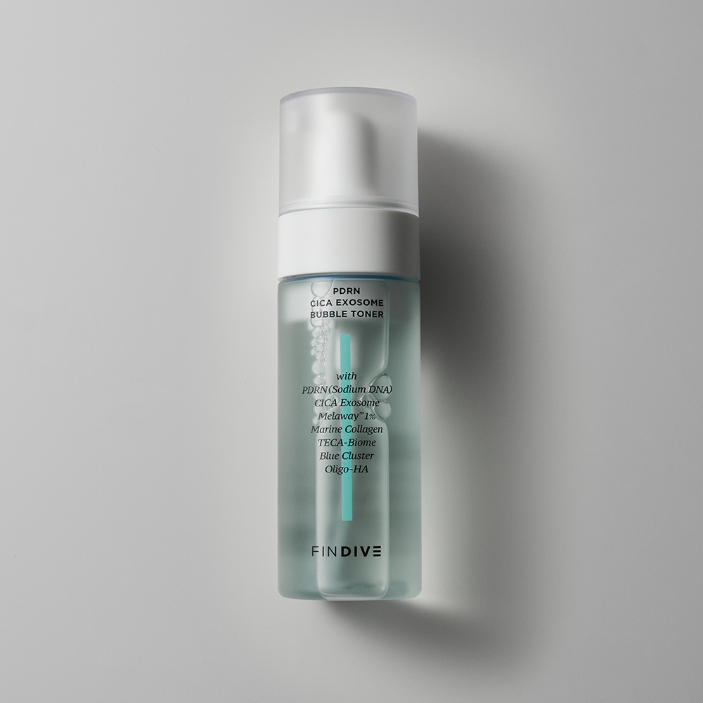 파인다이브 PDRN 시카 엑소좀 버블 토너 150ml 이미지 2