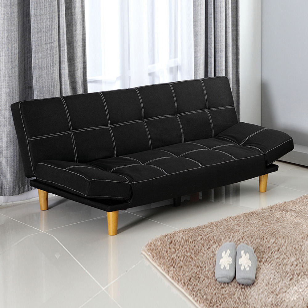 H189K PU가죽 원목 소파베드