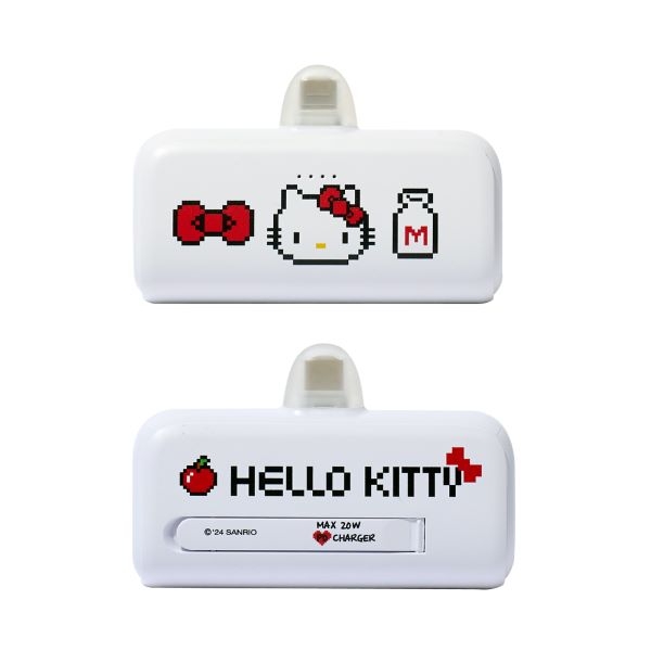 산리오 PD 20W 도킹형 보조배터리 4500mAh HY-21700 (헬로키티, C타입) : 에스투씨앤아이