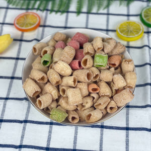 뻥튀기 구운 마카로니뻥튀기 옛날 소금 대롱과자 미니 아기간식 맛있게 먹은 솔직 후기 - 상품 이미지 2