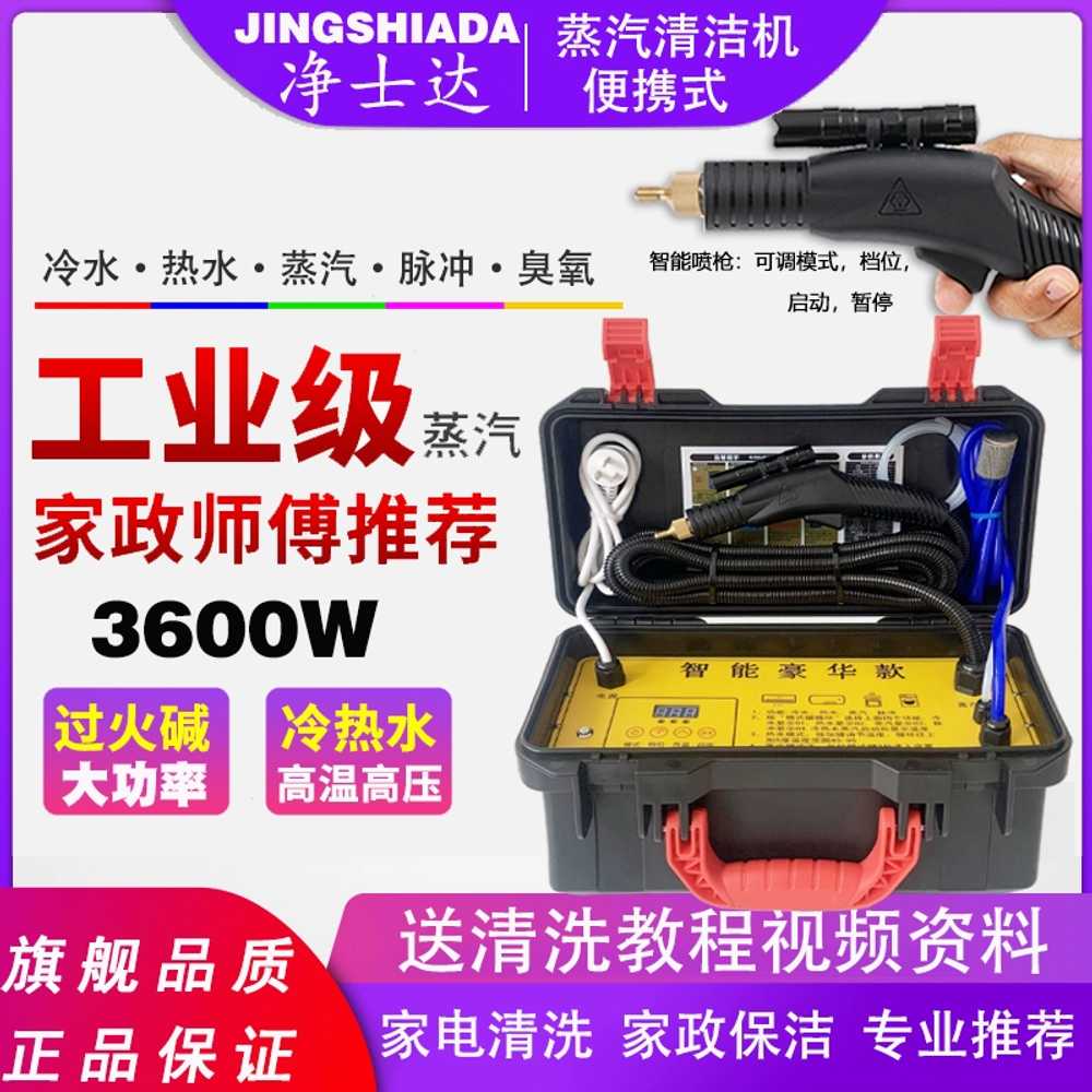 고압스팀청소기 가정용 고온 스팀기 빈대제거 살균기 3600W 표준 - 상세 이미지 2