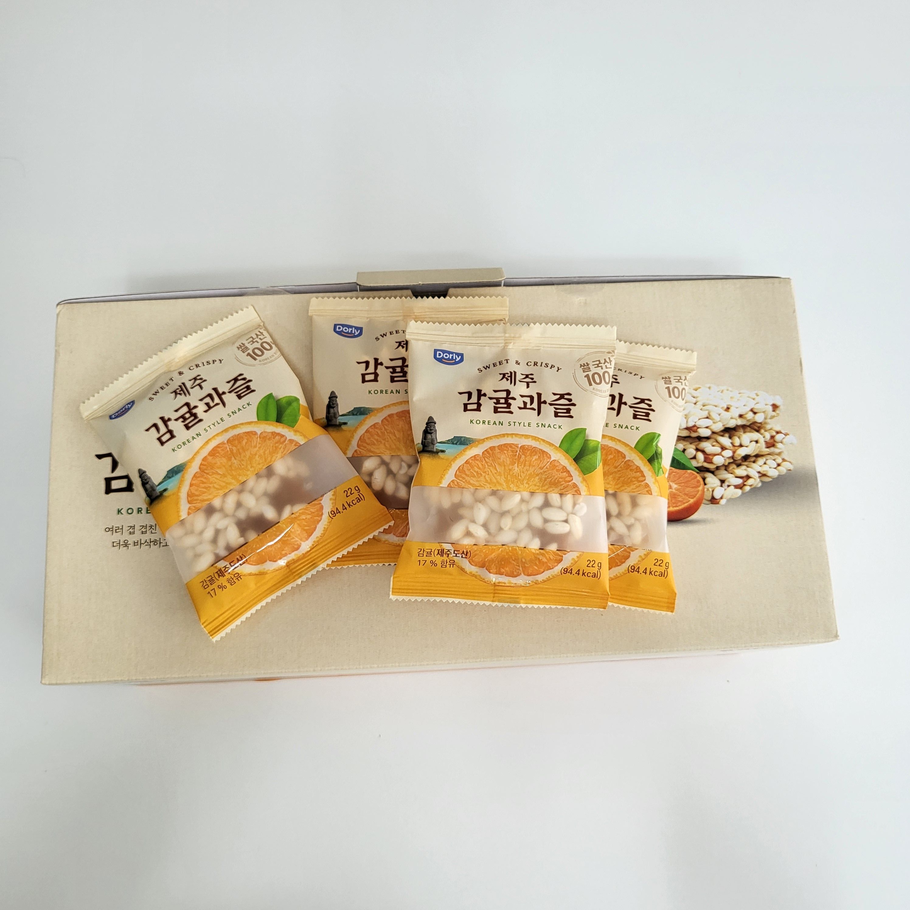 돌리 Dorly 돌리 제주 감귤과즐 22g X 30봉 전통과자 명절선물 코스트코 - 상세 이미지 5