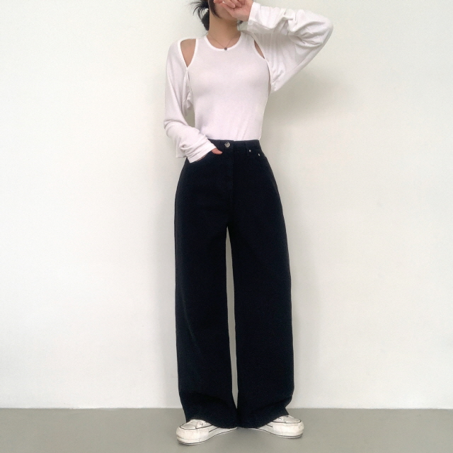 💗20%할인💗[숏,롱/6COL/기획❣] 아르노 히든밴딩 컬러 코튼 면 바지 베이직 난스판 와이드 데일리 팬츠 상세 이미지 56