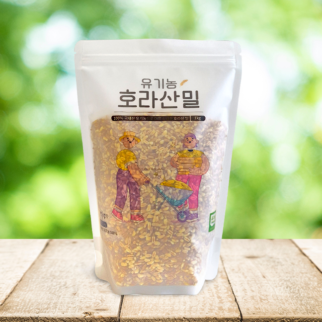 국산 유기농 호라산밀 고대 저당 곡물 잡곡 - 메인 이미지