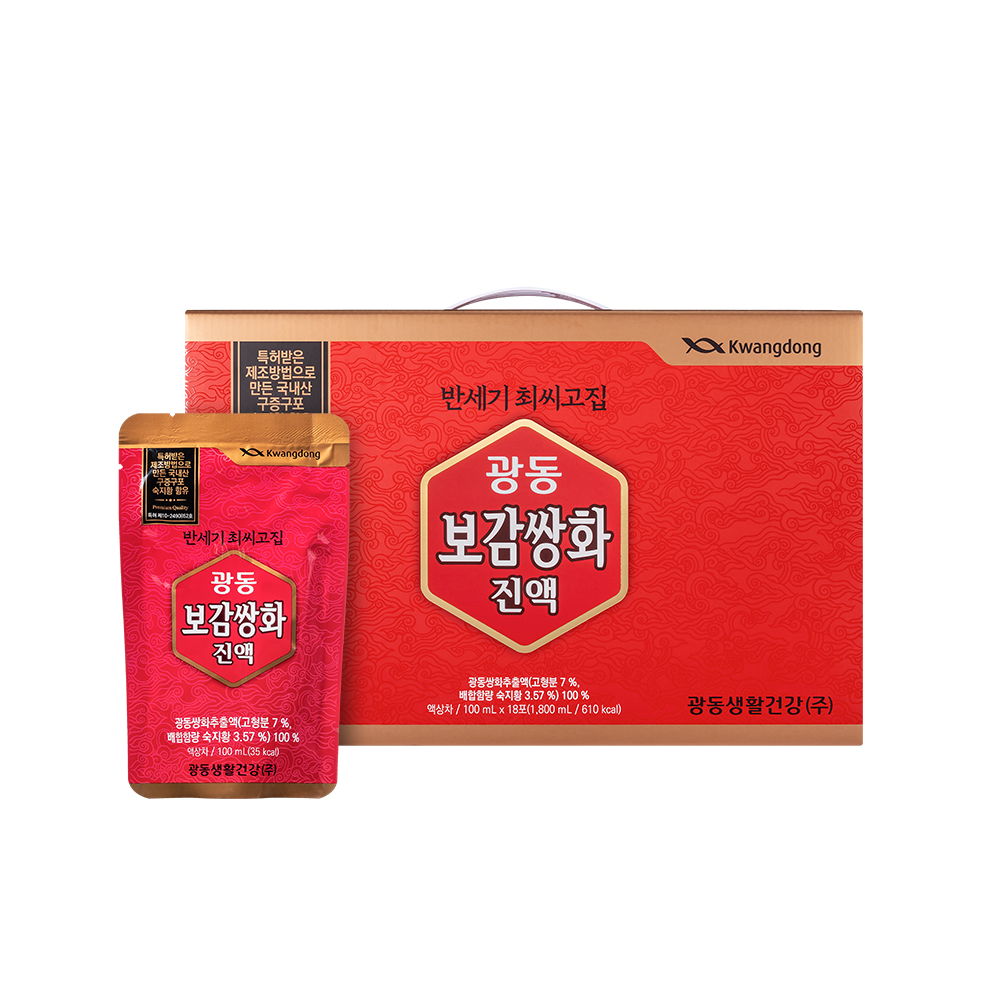 광동 보감쌍화진액 100ml x 18포 x 3박스 - 상세 이미지 2