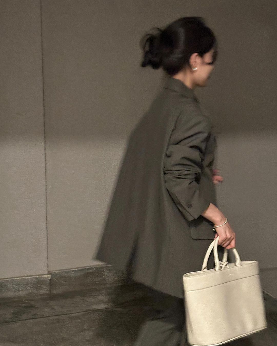 더빌브 여성 가을 하이웨스트 롱 와이드 치마바지 랩 슬랙스 팬츠 상세 이미지 22