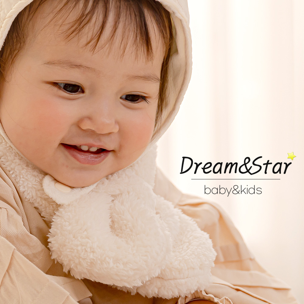 [꿈과별]베베 퍼 목도리 아기스카프 겨울머플러 부드러운 워머