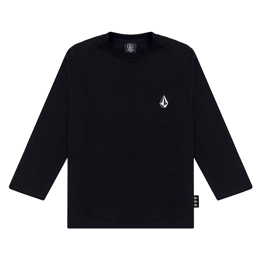 볼컴키즈 백포인트 롱 티셔츠_D4F303 - 상세 이미지 5