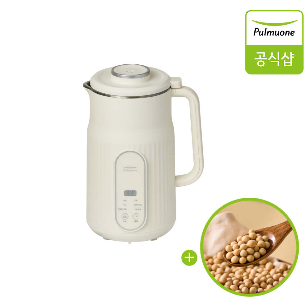 풀무원 두유제조기  BD10DWSH 두유메이커 초기 이유식 죽 메이커 (풀무원 국내산 특등급 백태콩 500g 증정)