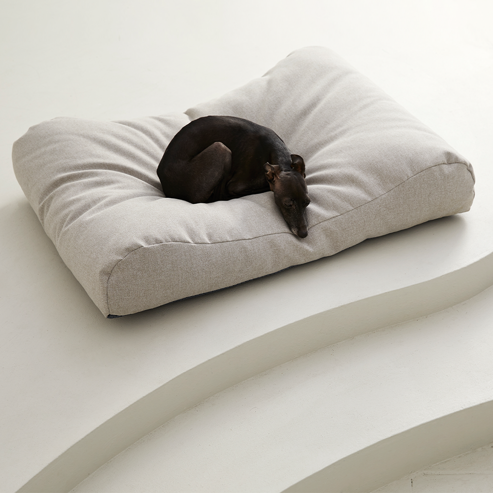 펫토 알러프리 방석 강아지 고양이 애견 쿠션 곡선형 스몰(47cm x 47cm)