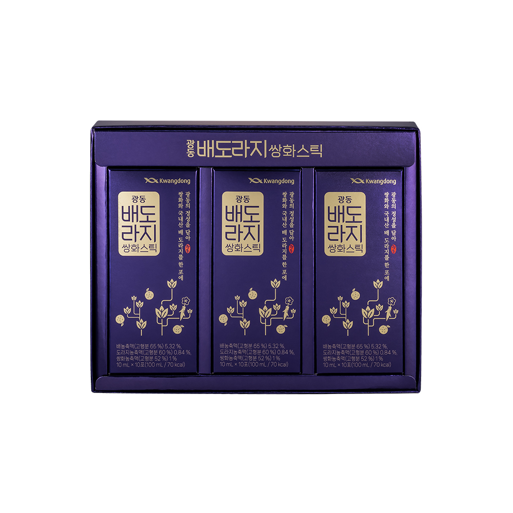 광동 배도라지 쌍화스틱 도라지배즙 배도라지스틱 30포, 5개 - 상세 이미지 3