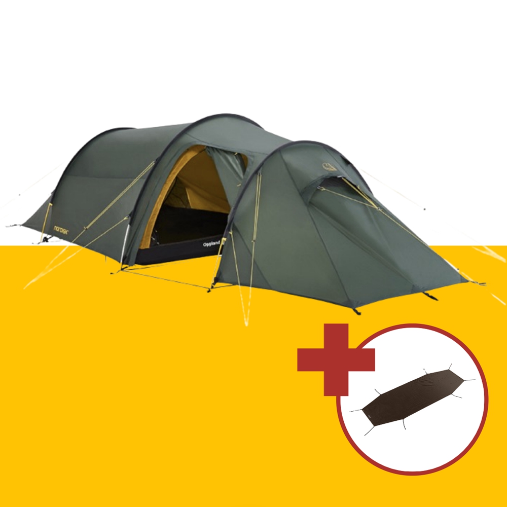 노르디스크 오프랜드 2 SI 풋프린트 세트 백패킹텐트 캠핑 터널형 터널 경량 등산 텐트