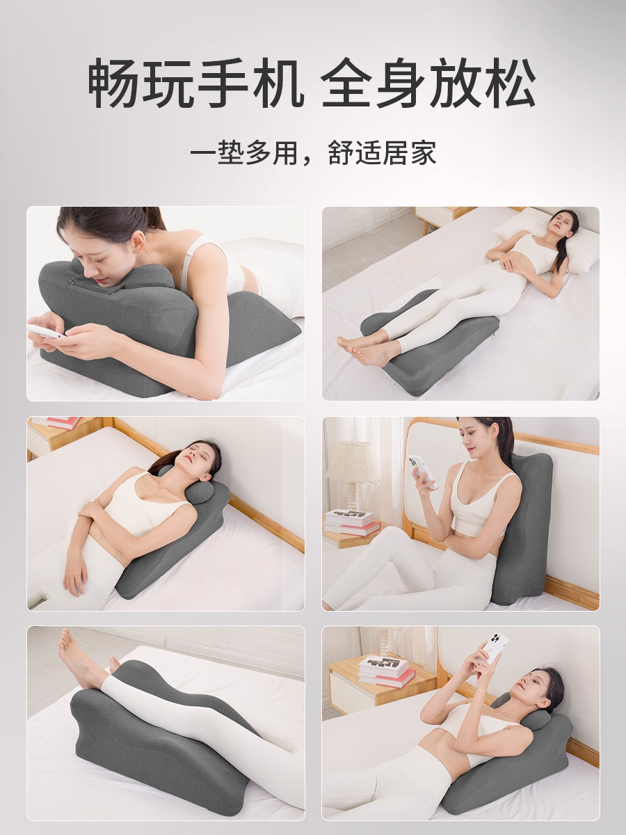 엎드린 자세 배게 허리 보호 수면 다리 메모리폼 낮잠 침대 - 상세 이미지 5