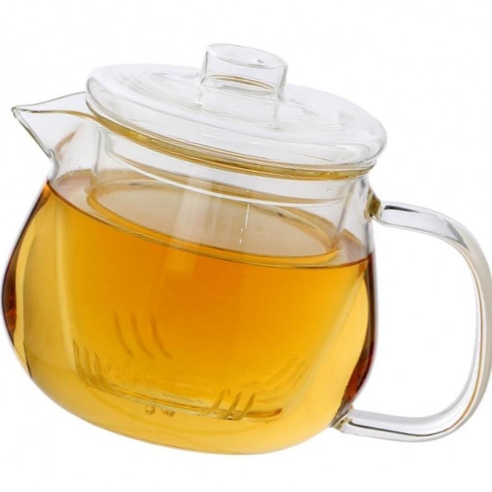 내열유리 차포트 차우림 티팟 500ml 유리거름망 : 짱구짱구