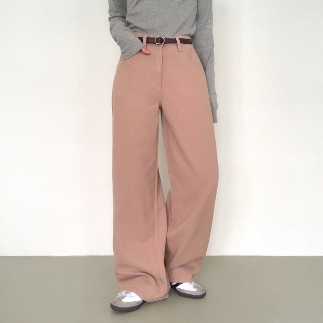 💗20%할인💗[숏,롱/6COL/기획❣] 아르노 히든밴딩 컬러 코튼 면 바지 베이직 난스판 와이드 데일리 팬츠 상세 이미지 26