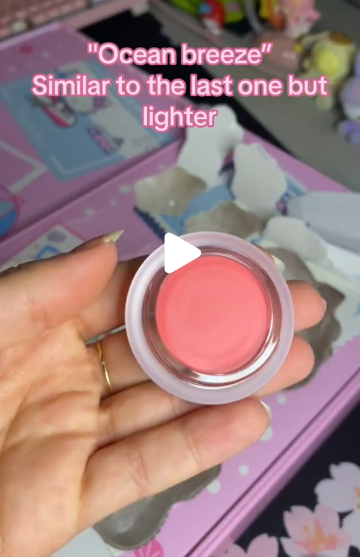 쉬글램 헬로 키티 블러팟 팟타입 립앤치크 sheglam kitty blush 이미지 7