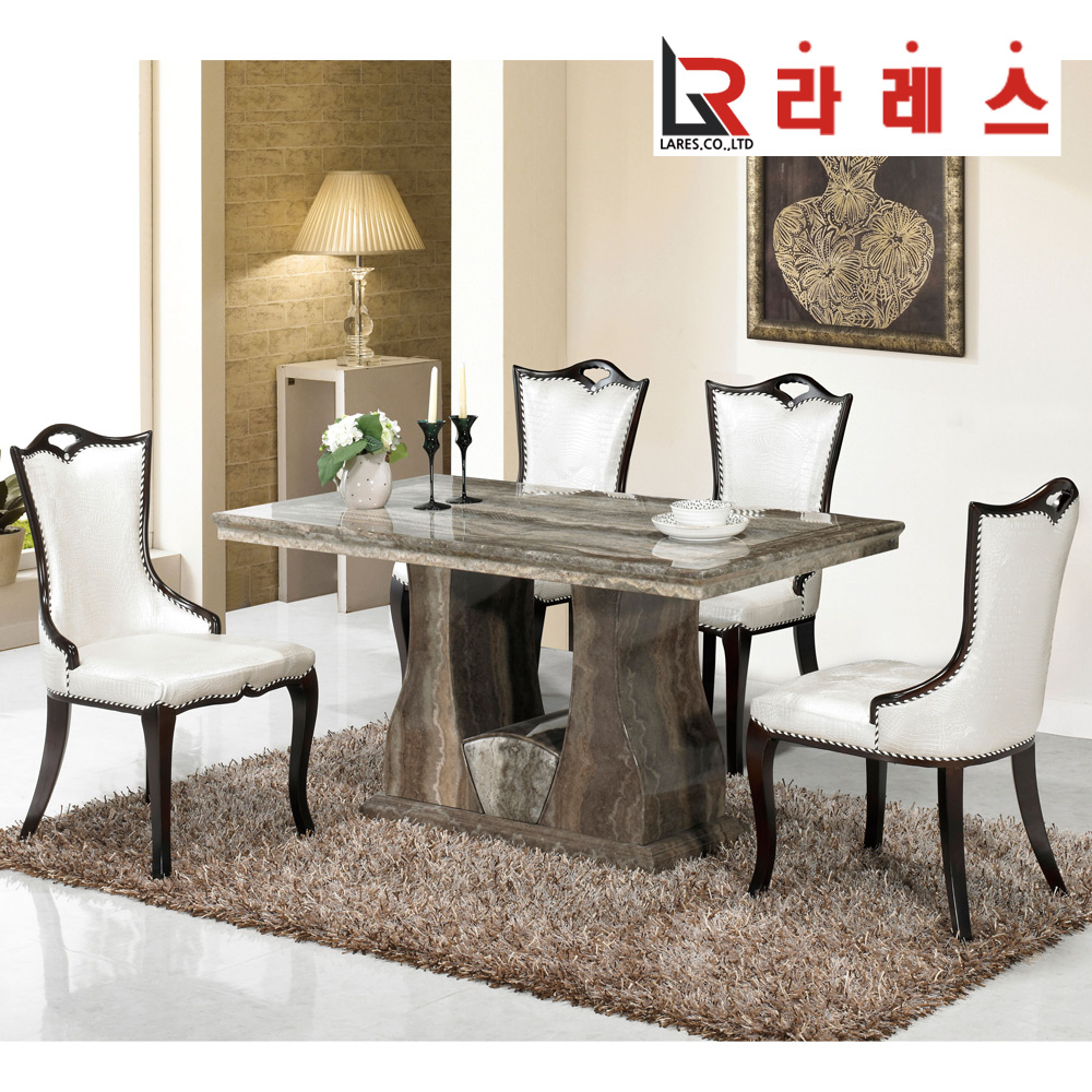 도츠 대리석 4인 식탁