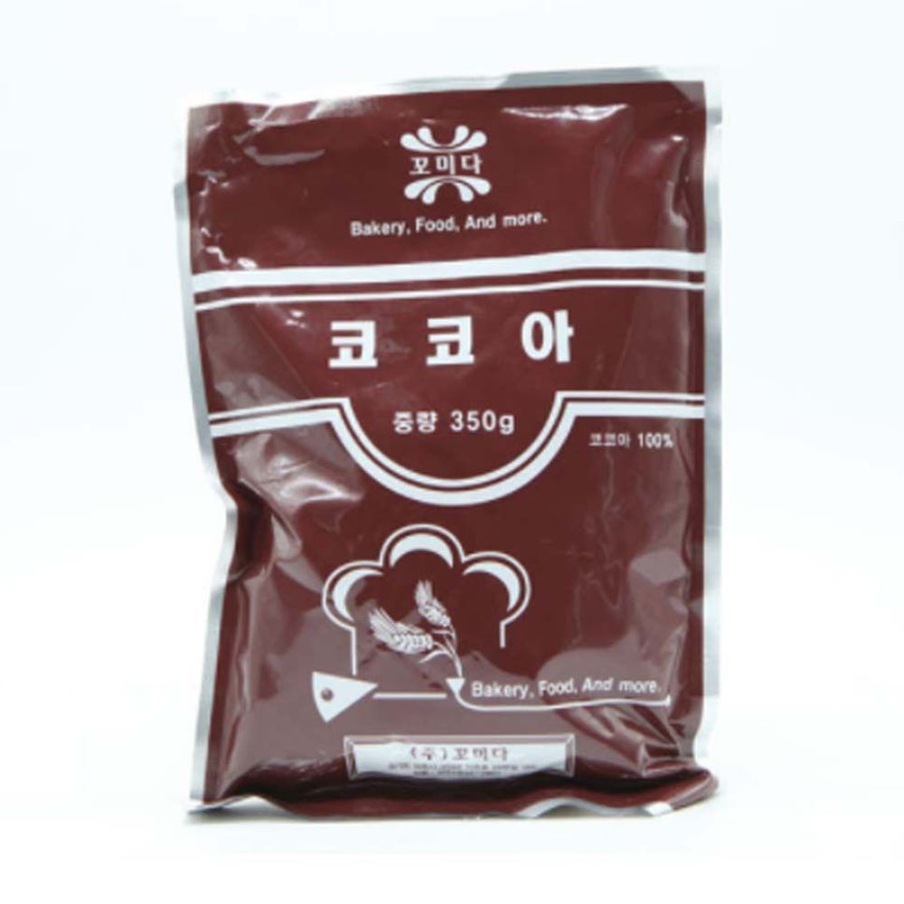 무가당 코코아 베이킹 코코아 파우더 351g  가루 식자재 홈베이킹 베이커리 : 아크로프레임