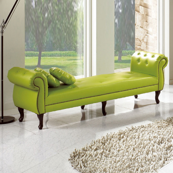 H251K 인조가죽 3인 베드벤치